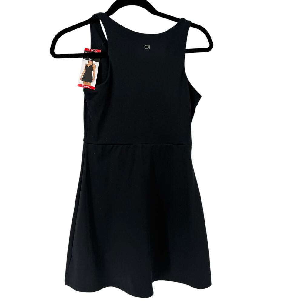 GapFit Black Active Mini Tank Dress XS